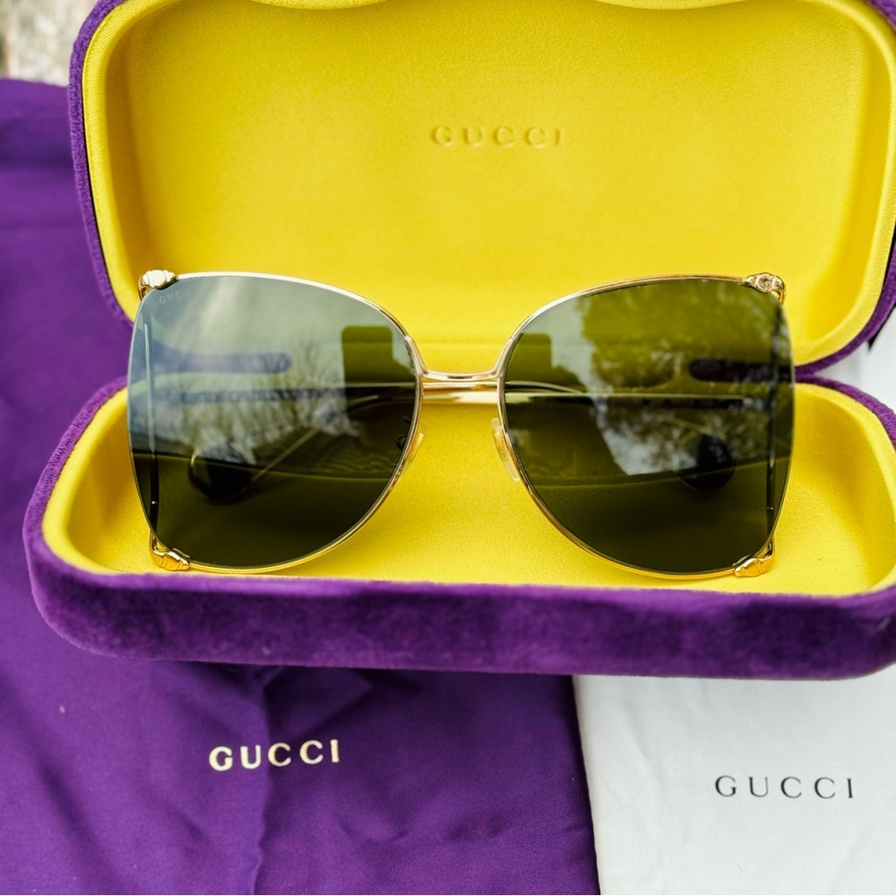 🥂Holidays Sale🥂 GUCCI Oversized Butterfly Sunglasses GG0252S